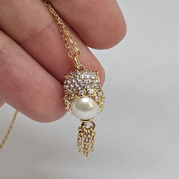 Kate Spade Winter Wonderland Hoot Owl Pedant Necklace - Picture 6 of 10